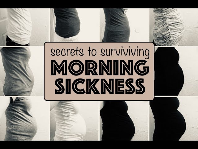 How to get rid of morning sickness - natural remedies to get rid of nausea