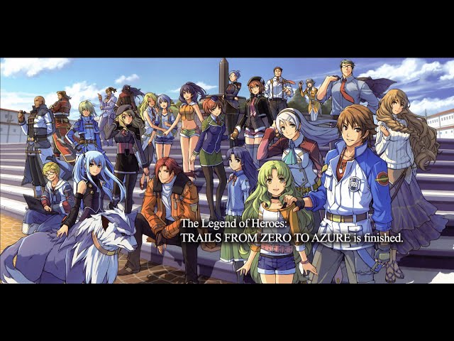 The Legend of Heroes: Trails to Azure - 99 Final BOSSes, ending & Credits