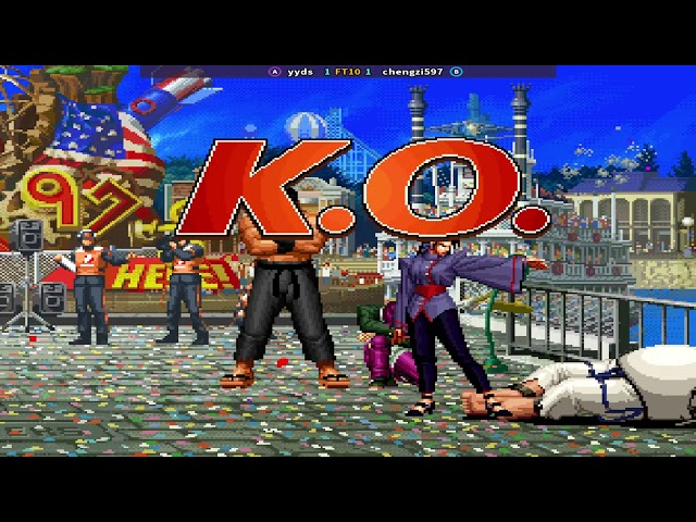 KOF '97 yyds VS chengzi597. 더 킹 오브 파이터즈 '97, O Rei dos Lutadores '97 #snk #gaming #videogames #kof97