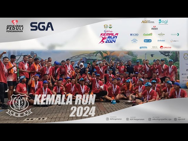 Sekuriti Grup Artha (SGA) - SGA Ikut Serta Dalam Kegiatan Kemala Run 2024