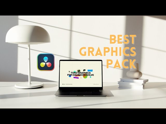 Introducing the ONLY Graphics Pack You'll Need for DaVinci Resolve TOKO GRAPHICS | Beginner Tutorial