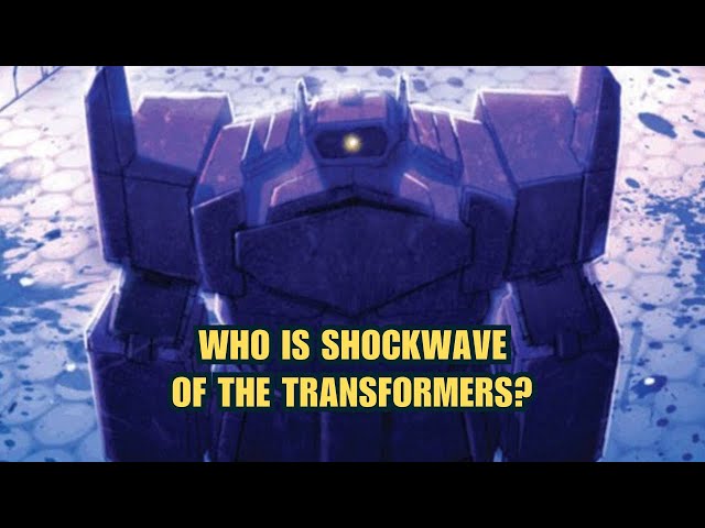 Who Is Shockwave of the Transformers? Explained In Under 90 Seconds