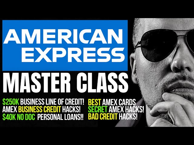 SECRET AMERICAN EXPRESS CREDIT HACKS 🔥 | American Express MASTERCLASS (AMEX SECRETS)