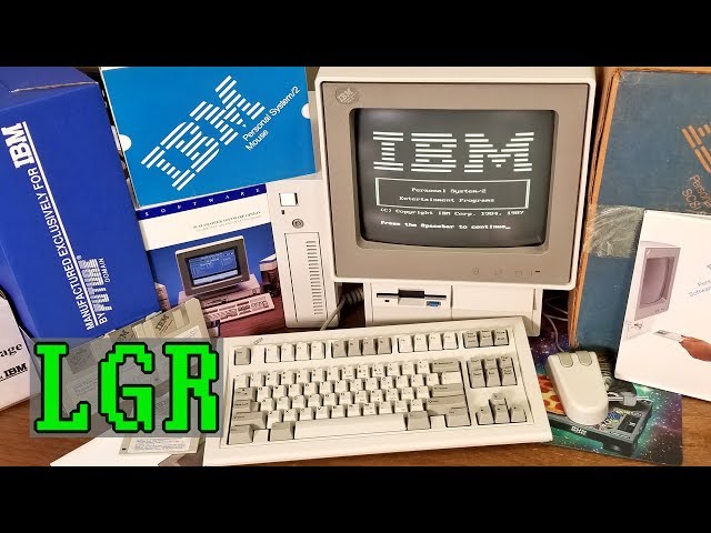 1987 IBM PS/2 Model 25 + Model M SSK Unboxing & Setup