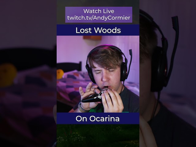 Lost Woods on a real ocarina #shorts