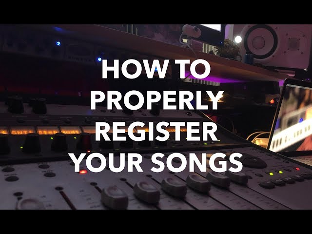 How To Properly Register Your Songs (BMI, ASCAP, SESAC) | Step-By-Step