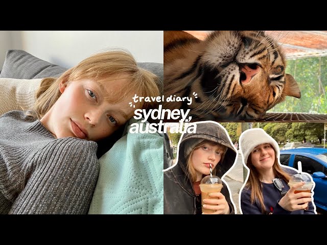 sydney travel diary 🍓 hikes, shopping, fro-yo + coffee, museums | 3 weeks in new south wales