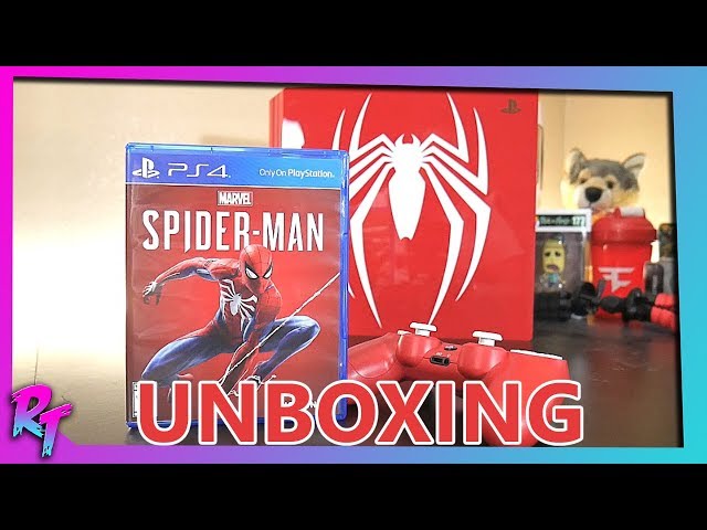Spiderman PS4 Pro Limited Edition UnBoxing