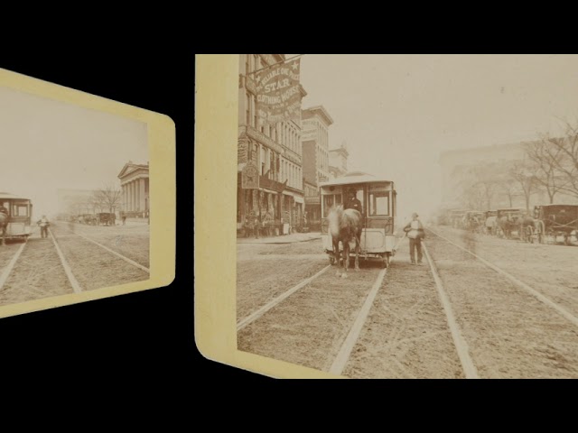 Street-car on 4th St., St. Louis MO ~1874 (silent, still image)