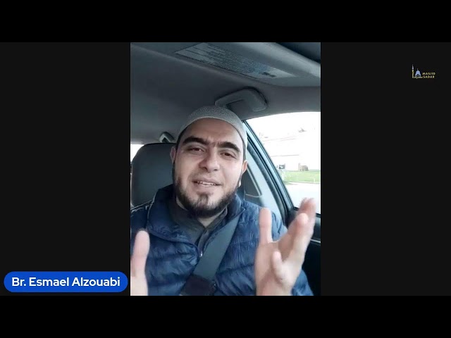 Esmael Alzouabi - Guest Speaker welcoming ramadhan