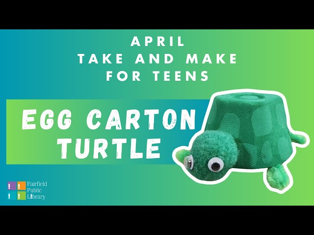 Egg Carton Turtle Craft!