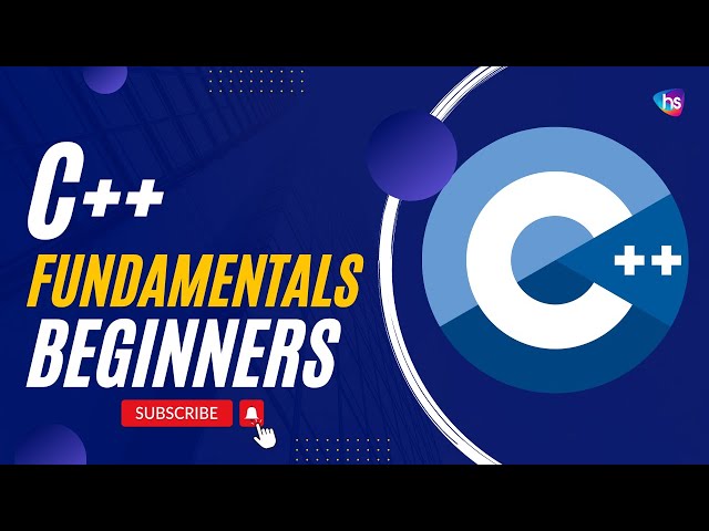 Learn C++ Fundamentals: Coding for Absolute Beginners | Sekharmetla | Harisystems