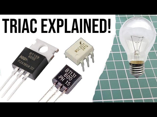 Triac, tips and Tricks, how to use, clearly explained!