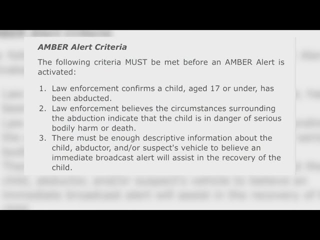 State representative wants Louisiana to change how Amber Alerts go out after Loranger girls’ kidnapp