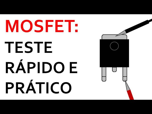 MOSFET: Teste com multímetro digital