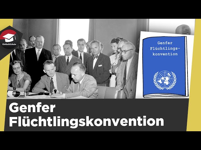 Genfer Flüchtlingskonvention einfach erklärt - Internationales Asylrecht - Regelungen erklärt!