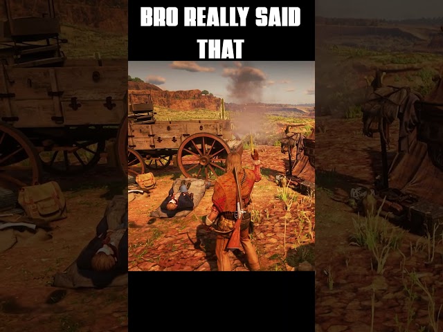 Bro thought he's in an Edit #shorts #rdr2 #stealth
