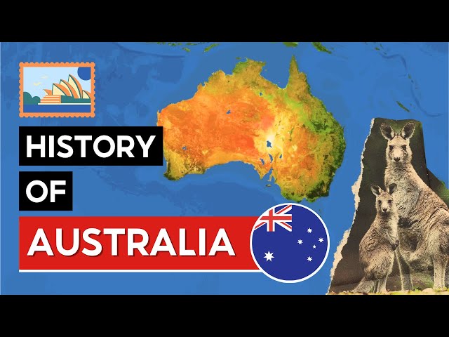 History of Australia Explained on Maps