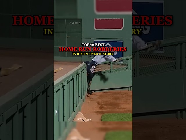 Top 10 Home Run Robberies in MLB History | Part 2