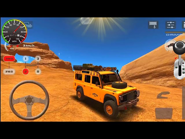 Car Simulator Vietnam - Offroad Drive desert - Off-road Jeep Driving - Car Game Android Gameplay