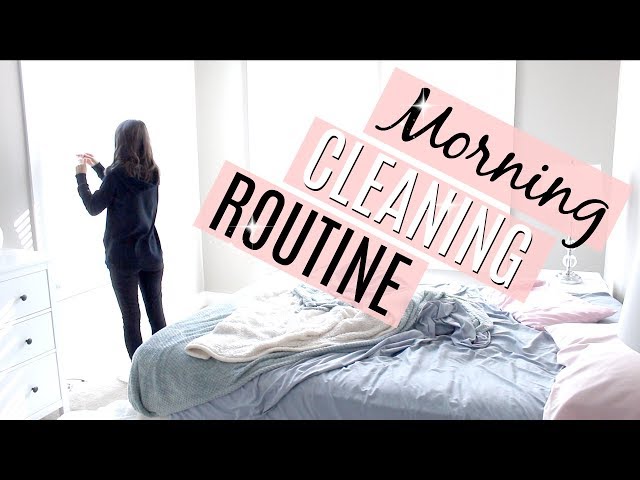 CLEAN WITH ME 2018 // MY MORNING CLEANING ROUTINE // RELAXING POWER HOUR