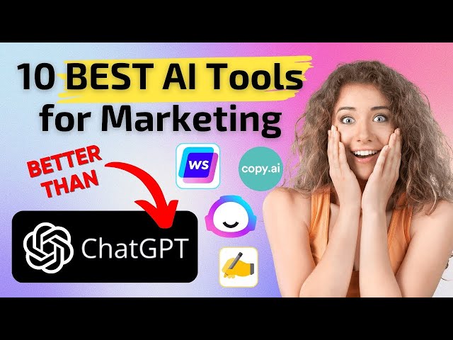 10 Best AI Marketing Apps (AI Tools, Compared - ChatGPT vs Jasper AI vs Copy AI vs 7 More!)