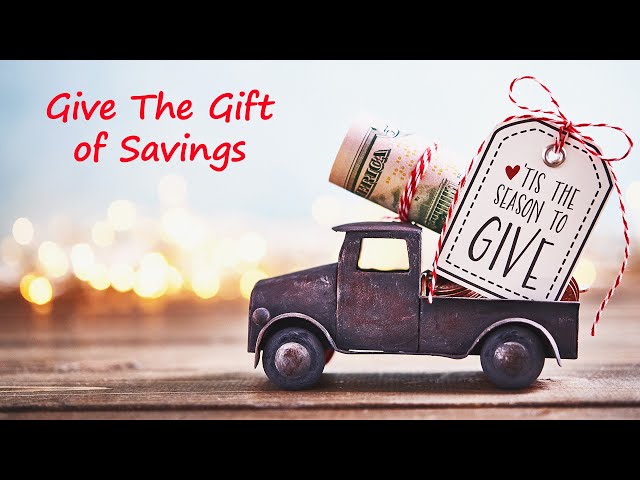 Give the Gift of Savings - A Spin on Spending
