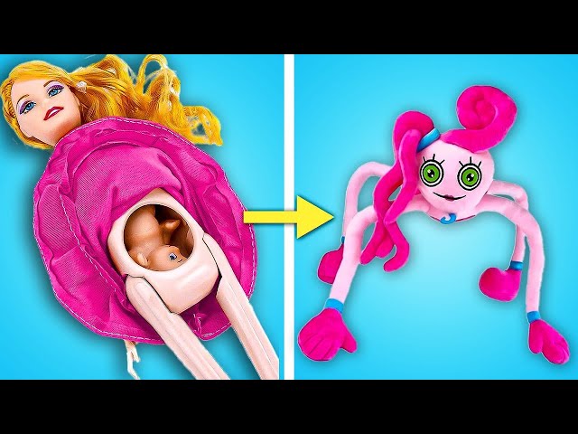 Doll Makeover to Mommy Long Legs | Extreme Makeover with Useful Gadgets by Zoom GO!