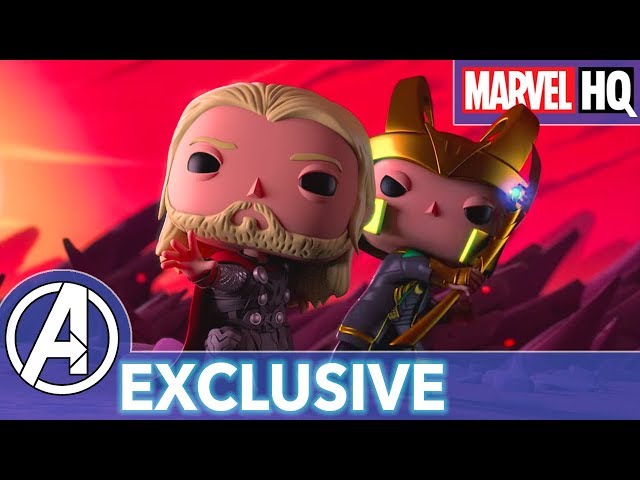 Marvel Funko Presents: Mjolnir Mischief (starring Thor & Loki) | EXCLUSIVE