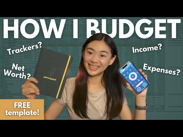 HOW I BUDGET + FREE templates | Income, Expenses, Net Worth | Personal Finance Philippines