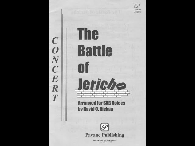 The Battle of Jericho (SAB)—arr. David C. Dickau