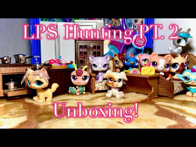 Littlest Pet Shop Hunting And Unboxing!