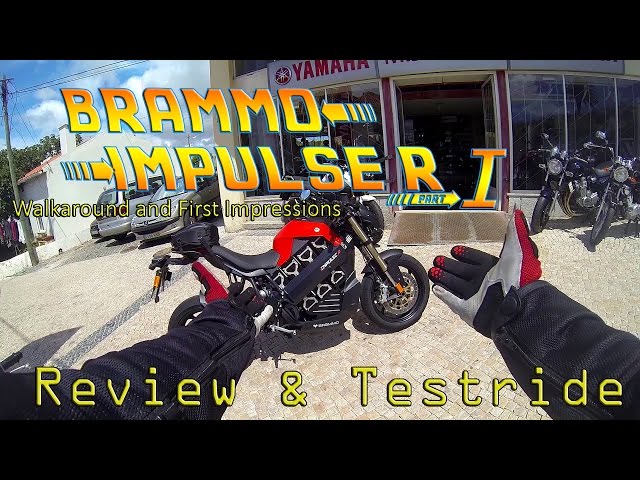 Brammo Empulse R Review & Testdrive - Walkaround and first Impressions