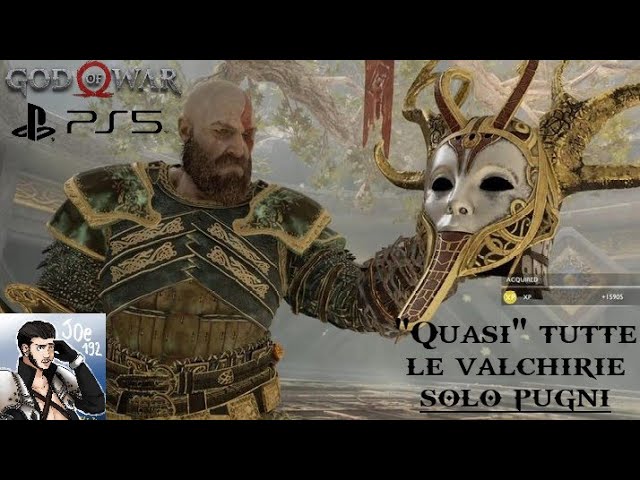 God of War: "Quasi" TUTTE le Valchirie con solo pugni! ("Almost" ALL Valkyries with punches)