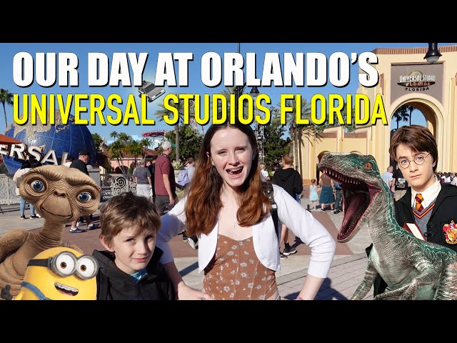 Our Day at Universal Studios in Orlando 2023 - Checking out Illumination's Villain-Con Minion Blast!