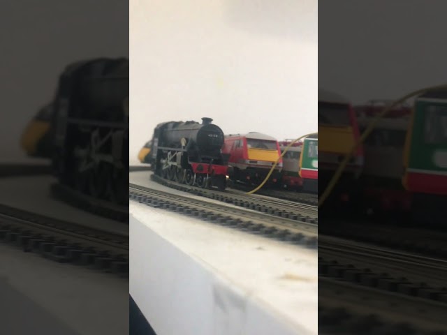 I saw the new Hornby Black 5 release and rushed out to get their original 1973 model instead!!