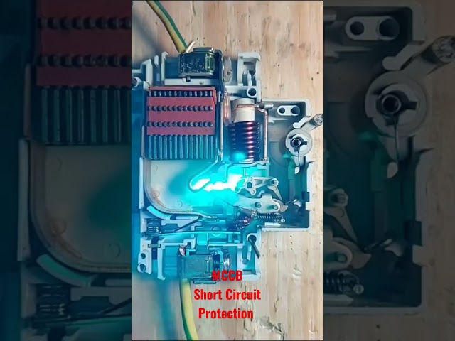 MCB protection against Short Circuit @ZR technologist official # youtube #viral #youtubeshorts
