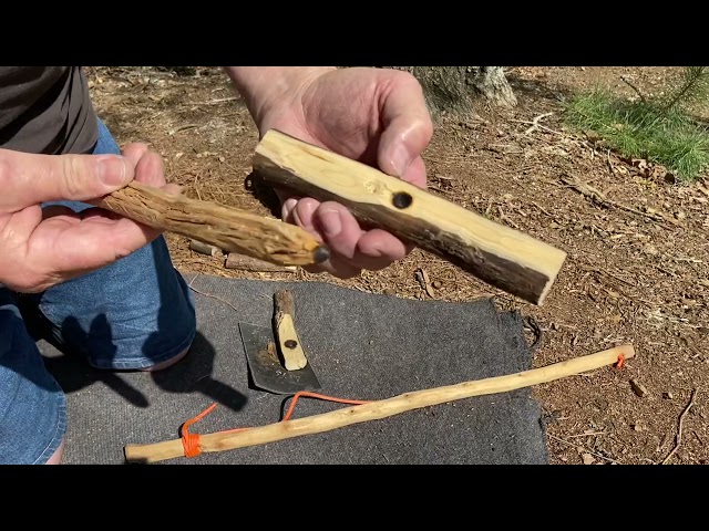 How To Find The BEST Woods For Bow Drill!