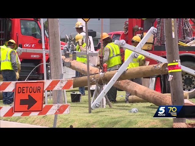 Thousands in OKC metro without power after storms hit left wondering when it will be restored