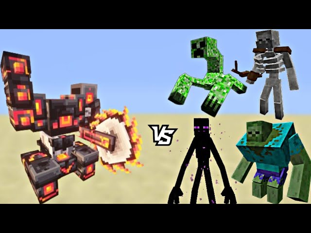 Minecraft the prowler vs mutants amazing fight #minecraft #gaming #viral