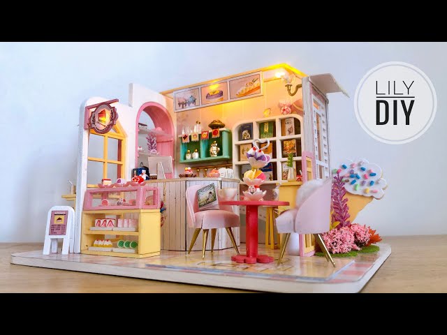 DIY Miniature Dollhouse || Dessert Whisper
