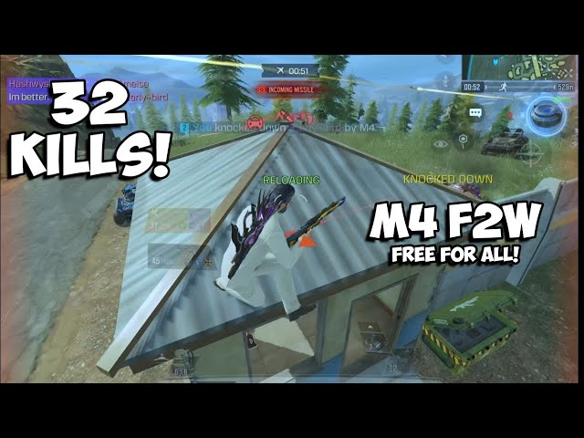 Best free P2W M4-Dissolver Custom Free for all Call of Duty Mobile gameplay!