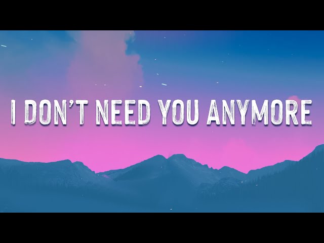 Mr. ES DE - I Don't Need You Anymore | new english song 2023