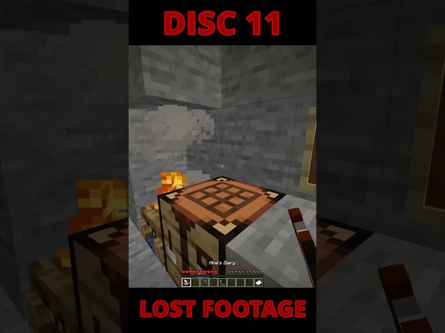 Could this be the footage behind Disc 11? #shorts #minecraft #scary