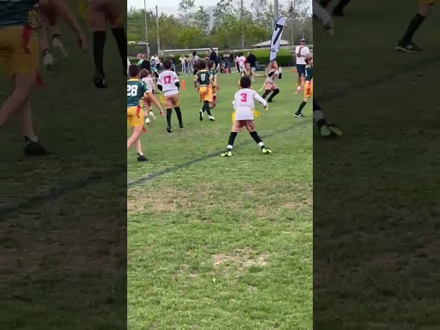 This is me scoring a Touchdown #americanfootball #flagfootball #shorts