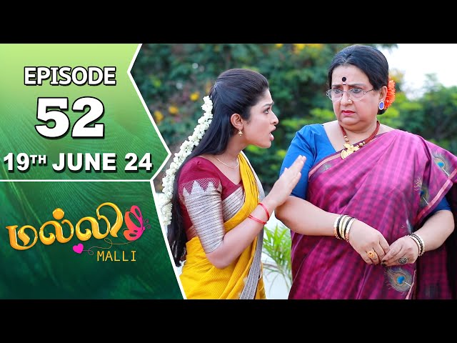 Malli Serial | Episode 52 | 19th June 2024 | Nikitha | Vijay | Saregama TV Shows Tamil