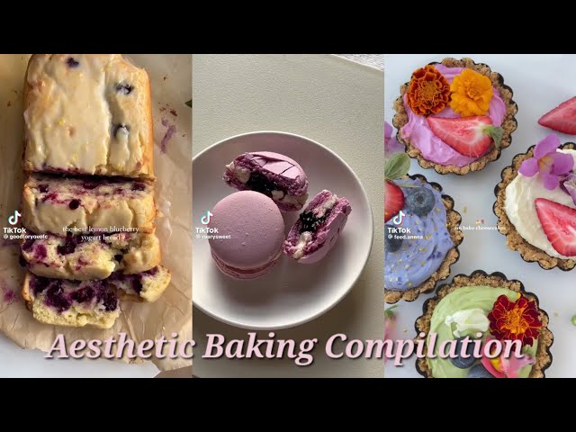 Aesthetic Baking 🧘‍♀️ | TIKTOK COMPILATION