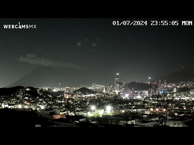 Monterrey en vivo visto desde Colinas de San Jeronimo
