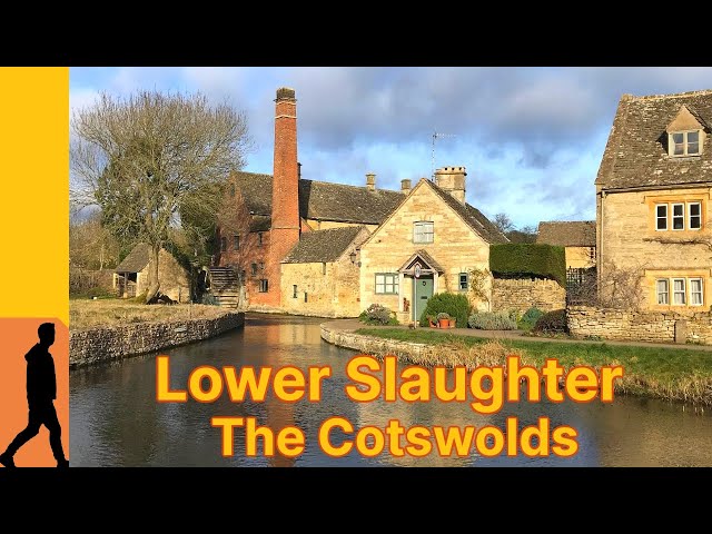 Ultimate COTSWOLD Village - Early Morning Walk in Lower Slaughter Cotswolds