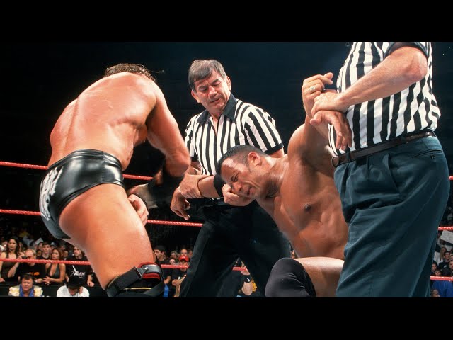 Triple H vs. The Rock – WWE Title Match: Backlash 2000